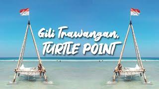 Gili Trawangan: Turtle Point (Swim with turtles) / 8 DAYS ITINERARY BALI INDONESIA