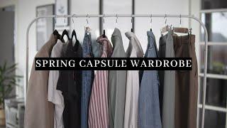 Spring capsule wardrobe | 40 items, casual style | soft colour type palette