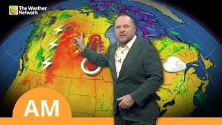 Canada's National Forecast: How Long Will The Heat Stick Around? | #WeatherAM