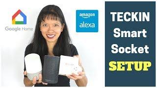 How to Setup TECKIN Smart Socket with Alexa and Google Home