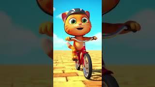  “Paws on Wheels: A Cat’s Dreamy Bicycle Rest”  #cat #funny #goviral #mustwatch #viral