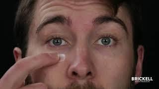 Brickell Men's Products - Restoring Eye Cream for Men Tutorial