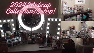 My ENTIRE Makeup Collection & Setup | 2024 | Michelle Lynn