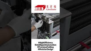 Let's take a look at the assembly process of the folding machine