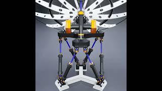 Hexapod Platform RIG #ue5  #shorts