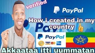 AKKAATAA PAYPLA ITTI BANATAN || HOW TO CREAT PAYPAL IN ETHIOPIA || Murre tips tv