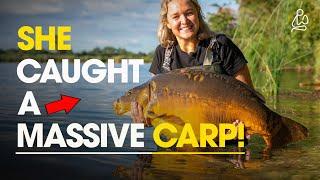 She Caught A Massive Carp - Elliott Gray and Gemma Gray