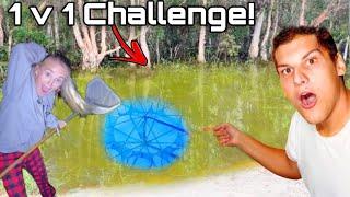 1v1 NETTING CHALLENGE  Robs Aquatics vs. Captain K