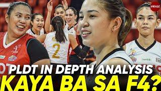 PLDT Chances to F4! Kath Arado & Majoy Baron Key Players! Overall Team Performance Analysis