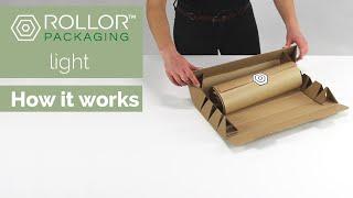 Rollor Packaging Light | How it Works | Unboxing Experience | T-Shirts | Jewelry | Jeans