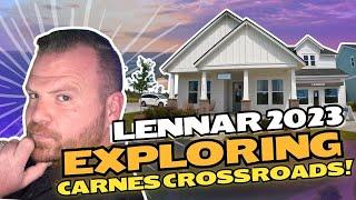 Should you buy a Lennar Home in 2024? Carnes Crossroads Walking Tour!