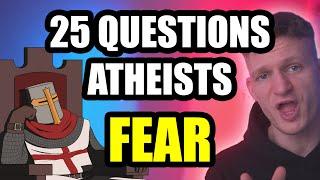 25 Questions Atheists Are TOO SCARED To Answer (Lucifer Burns)