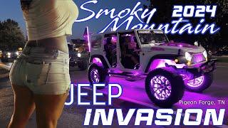 Smoky Mountain Jeep Invasion 2024 - On the Strip!