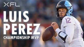 Luis Perez XFL Highlights 2023