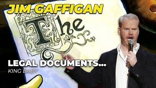 "Legal Documents" - Jim Gaffigan Stand up (King Baby)