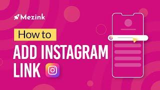 How to add Instagram links to your Mezink page