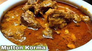 Lucknow famous Idris Style Mutton Korma Awadhi mutton Korma️Easy Aromatic & Very delicious