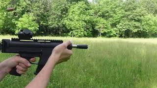 Testing the TacDaddy - 3D Printed Tac9 Frame!