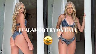 BIKINI TRY ON HAUL | EVALAMOR