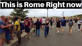 Rome Italy, Rome looks like this right now, Rome walking tour June 2024, Roma Italia, Colosseum