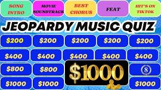 Guess the Song Jeopardy Style | Quiz Burst #08