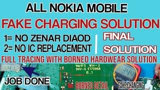 nokia 105 ta1174 fake charging solution / ALL NOKIA MOBILE FAKE CHARGING SOLUTIONS