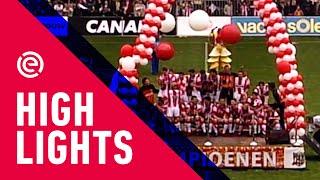 FEESTELIJKE WEDSTRIJD IN EINDHOVEN  | PSV - RKC Waalwijk (30-04-2000) | Highlights