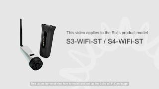 Solis S3-WiFi-ST/S4-WiFi-ST Stick Datalogger Quick Installation Guide