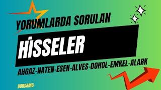 #AHGAZ #NATEN #ESEN #ALVES #DOHOL #EMKEL #ALARK HİSSELERİNİN TEKNİK ANALİZLERİ #borsa #trading