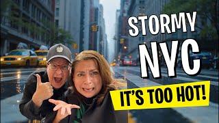 LIVE • Storms arrive in NYC! #NYC #travel