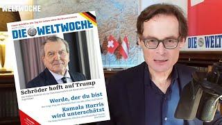 Gerhard Schröder rät zur Zusammenarbeit mit China und Russland – Vorschau «Weltwoche Deutschland»