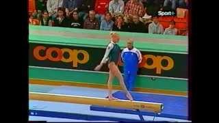 Irina YAROTSKA (UKR) beam - 2004 Swiss Cup