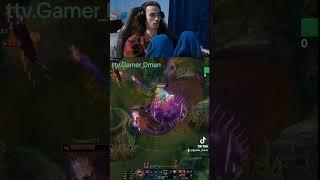 my locket barrier Kog goes crazy #leagueoflegends #twitchclips #adc twitch.tv/gamer_dman