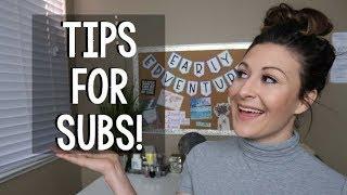 BEST SUBSTITUE TEACHER TIPS!