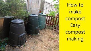 Compost making for beginners - a step by step easy guide - UK Allotment (Zone 8)