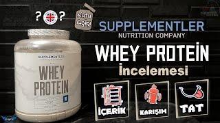 Supplementler Whey Kutu Açılışı ve Detaylı İncelemesi (Mocha)