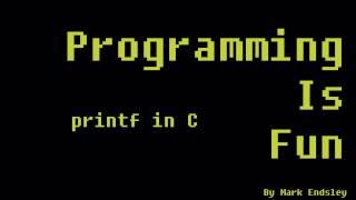 printf in C