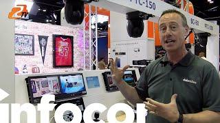 Datavideo HD PTZ Camera & Control w/ PTC-140 & RMC-300C | InfoComm 2019