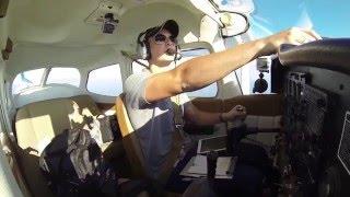 Cessna 172 | First Flight with New Paint | ATC Audio