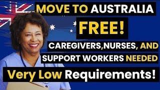 NURSES, SUPPORT WORKERS, OTHER JOBS IN AUSTRALIA WITH VISA SPONSORSHIP - CAREGIVERS IN AUSTRALIA