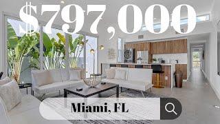 What $797,000 gets YOU in Miami | Townhome near brickell | New construction w/ unique design | 3B 2B