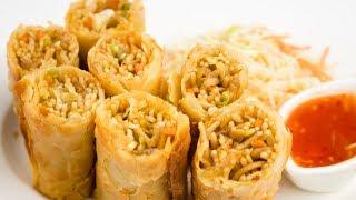 Vegetable Spring Rolls Recipe | Restaurant Style With Sheets Recipe