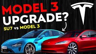 Tesla Model 3 vs Xiaomi SU7: Shockingly Strong EV Competition!