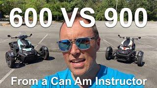 Can Am Ryker 600 vs 900? How will you decide?