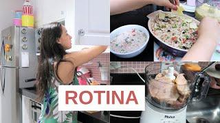 ALMOÇO COM SOBRAS E ROTINA DO DIA! | Natália Hollup