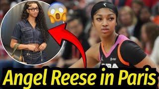 Angel Reese Shines in Paris: WNBA Star's Fashion Takeover at the Olympics‼