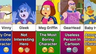 Most BORING Cartoon Characters