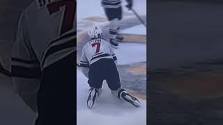 Marchand with the knock down