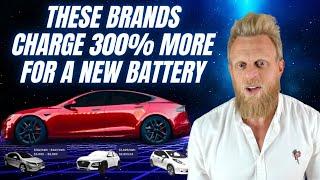 The shocking cost of EV battery replacement for these 3 brands