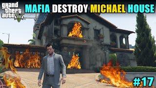 GTA 5: MAFIA DESTROYED MICHAEL HOUSE - GTA 5 GAMEPLAY #technogamerz